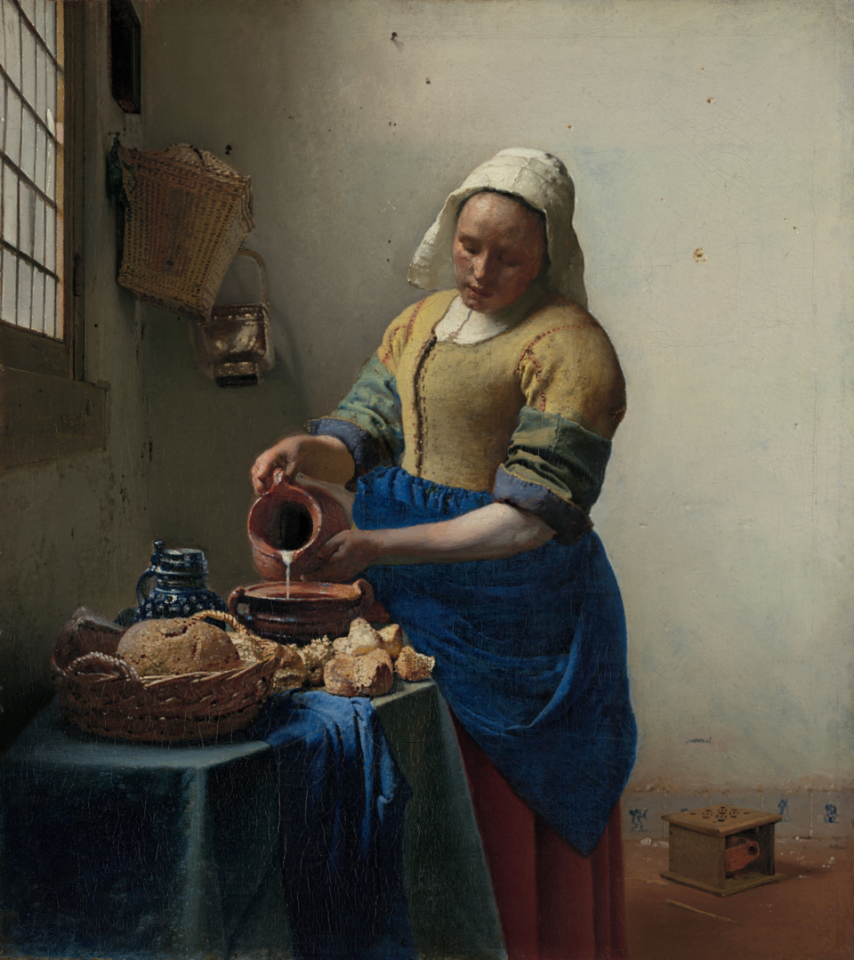 La Lechera, Johannes Vermeer, 1657-1658