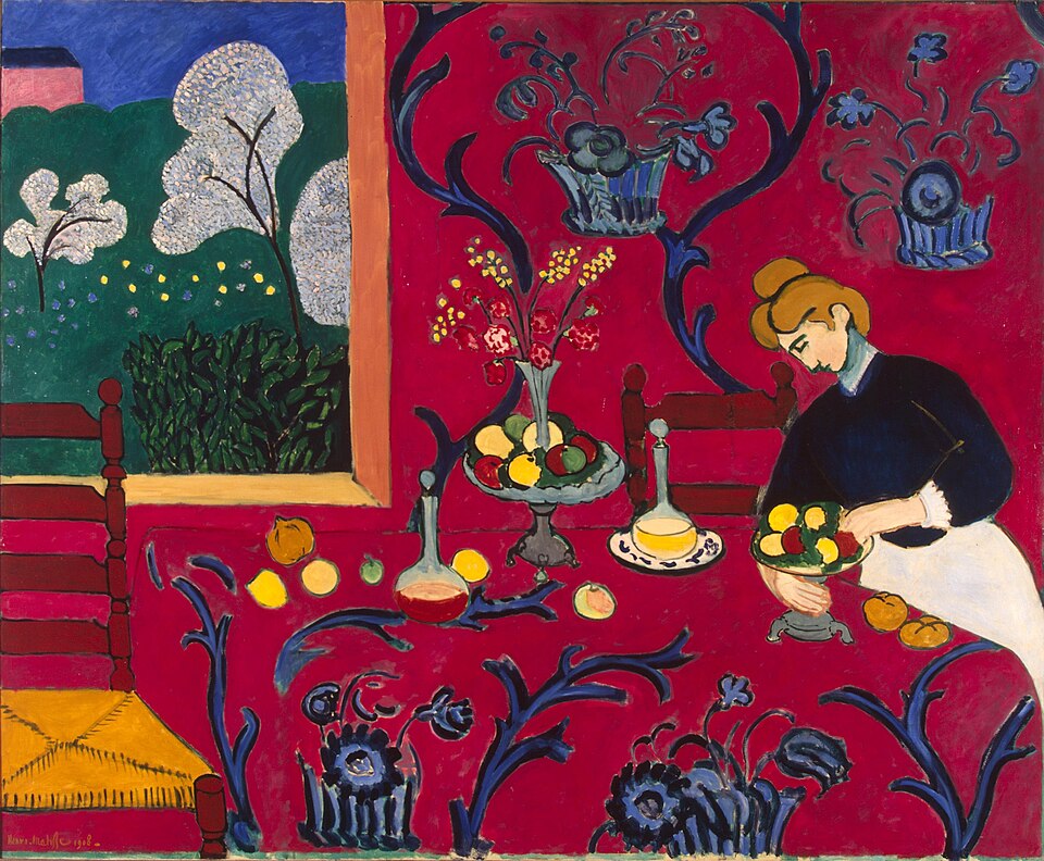 La Mesa Roja, Henri Matisse, 1908