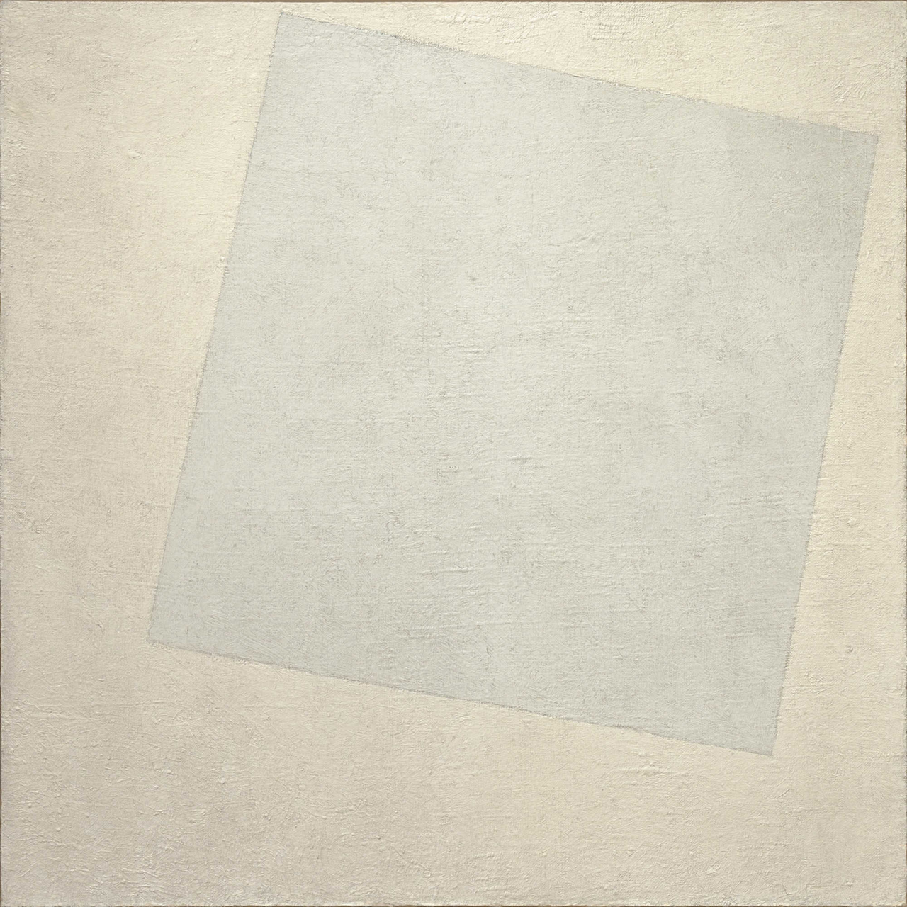 Blanco sobre Blanco, Kazimir Malevich, 1918